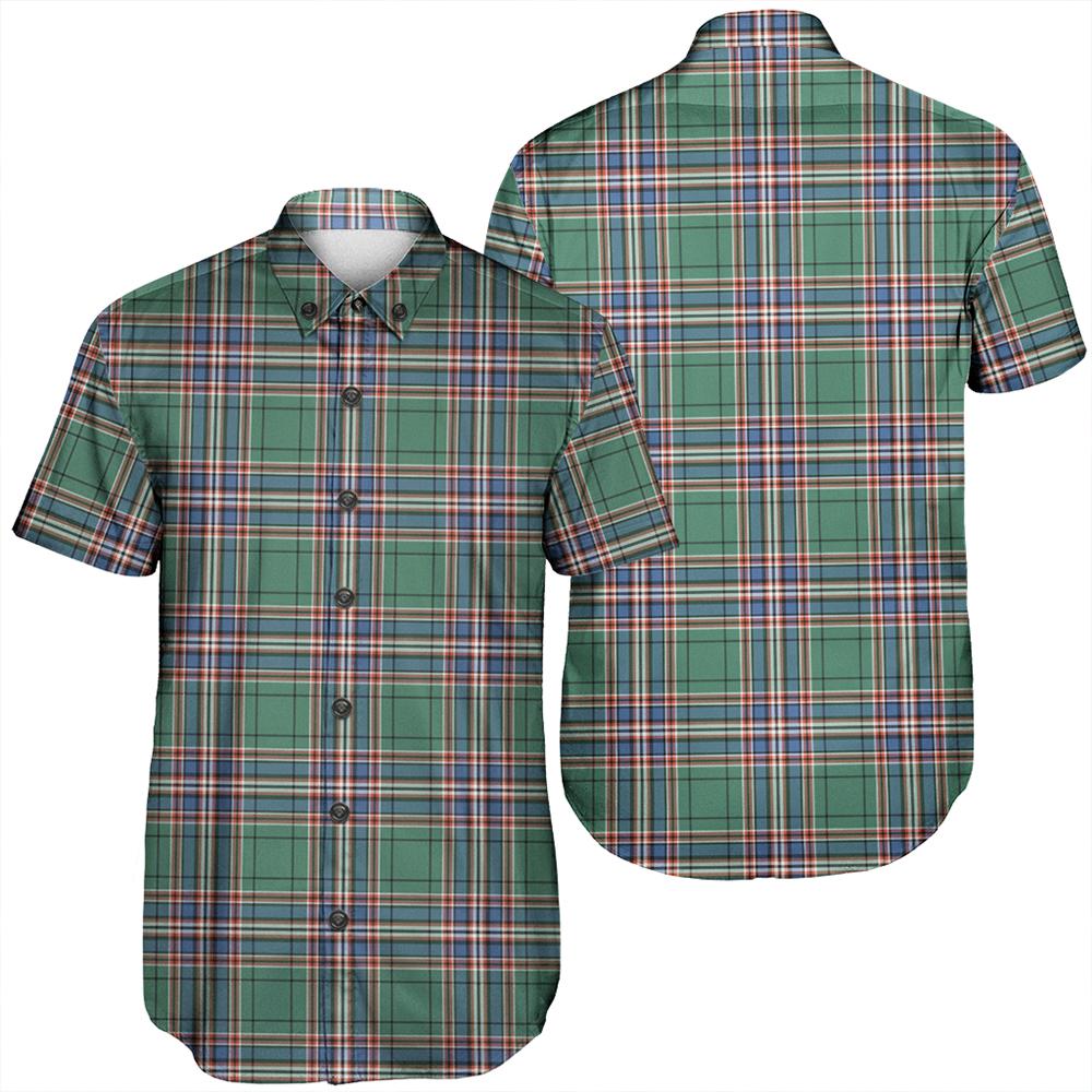 MacFarlane Hunting Ancient Tartan Classic Short Sleeve Shirt