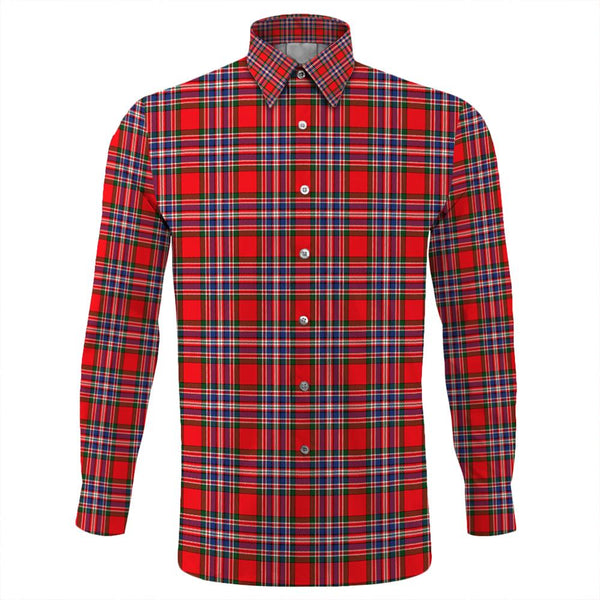 MacFarlane Modern Tartan Classic Long Sleeve Button Shirt