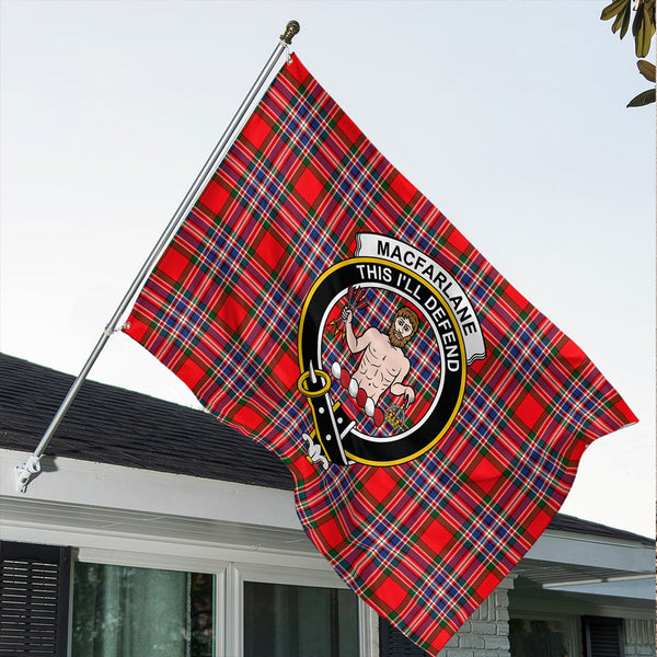 MacFarlane Modern Classic Crest House Flag