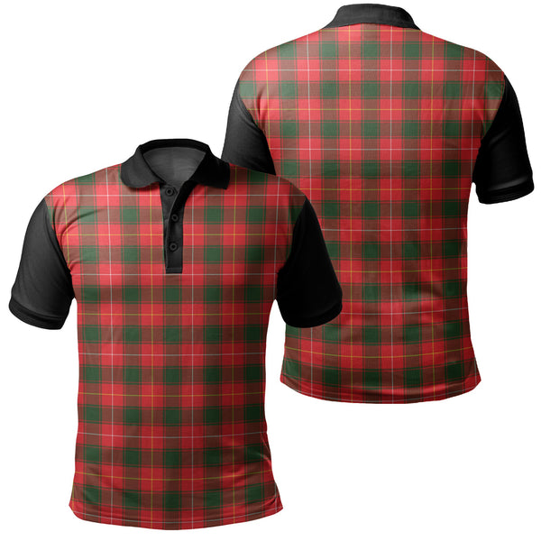 MacFie Tartan Classic Polo Shirt Black Neck 1 Style