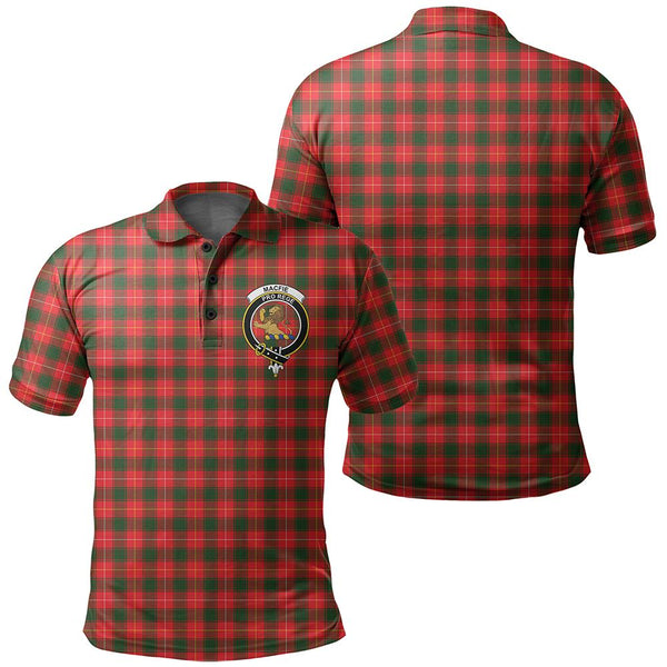 MacFie Tartan Classic Crest Polo Shirt