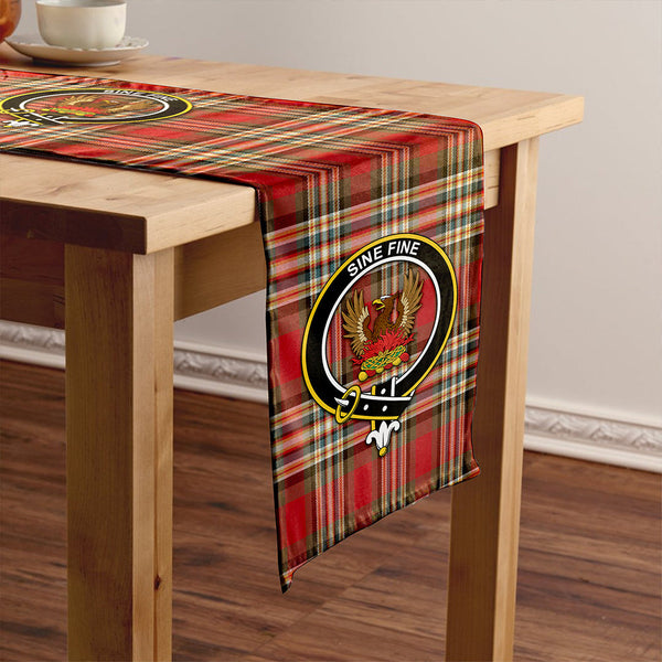 MacGill Weathered Clan Badge Tartan Table Runner