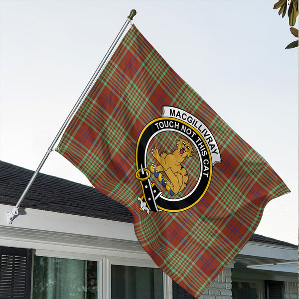 MacGillivray Hunting Ancient Classic Crest House Flag