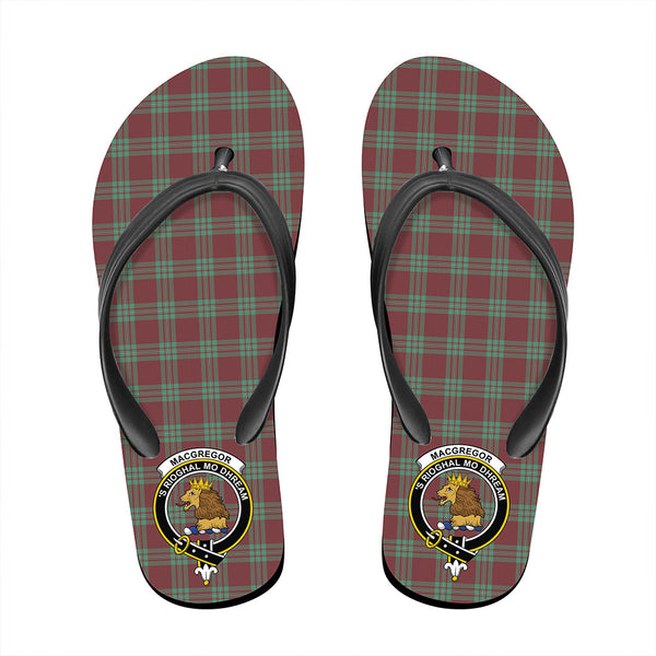 MacGregor Hunting Ancient Classic Crest Flip Flop