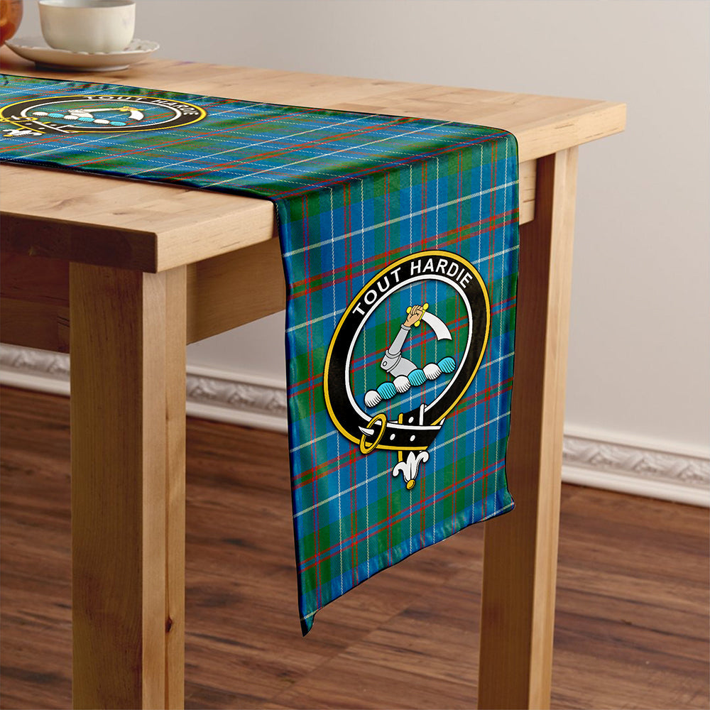 MacHardy Ancient Clan Badge Tartan Table Runner