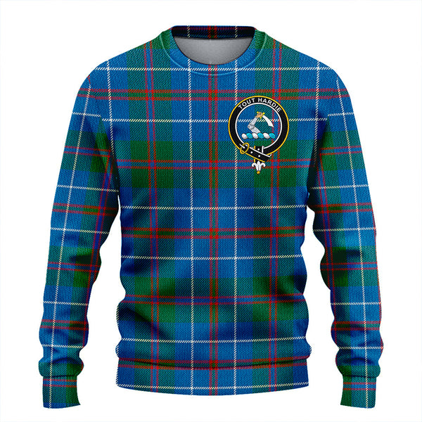 MacHardy Ancient Clan Badge Tartan Knitted Sweater