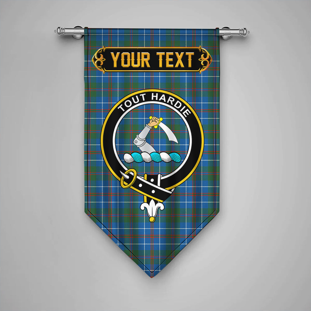 MacHardy Ancient Clan Badge Tartan Gonfalon Personalize