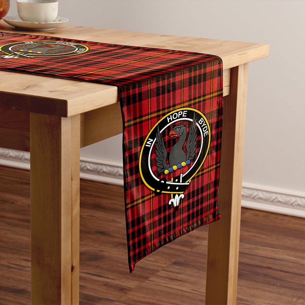 MacIan Ancient Clan Badge Tartan Table Runner