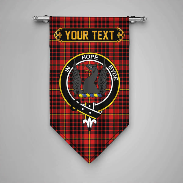 MacIan Modern Clan Badge Tartan Gonfalon Personalize