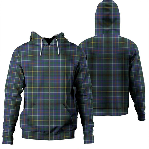 MacInnes Modern Tartan Classic Zipper Hoodie