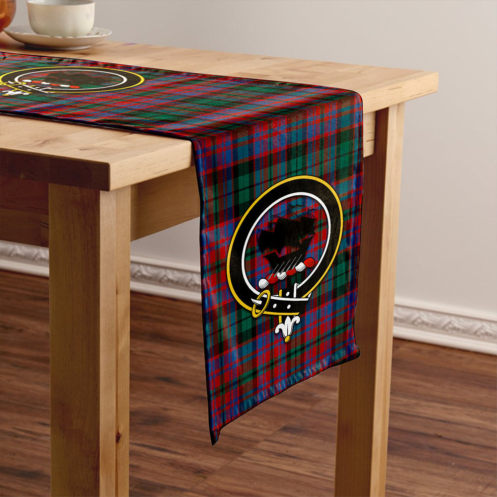 MacInroy Modern Clan Badge Tartan Table Runner