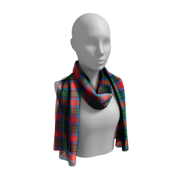 MacInroy Rattray Ancient Tartan Classic Silk Habotai Long Scarf