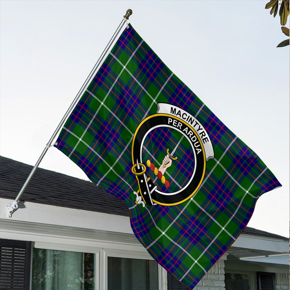 MacIntyre Hunting Modern Classic Crest House Flag