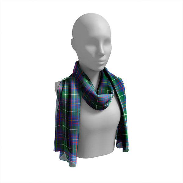 MacIntyre #3 Modern Tartan Classic Silk Habotai Long Scarf