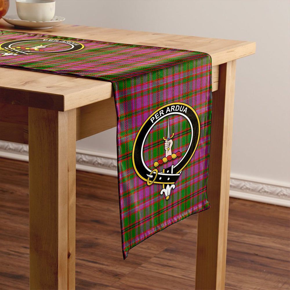 MacIntyre of Glenorchy Ancient Clan Badge Tartan Table Runner