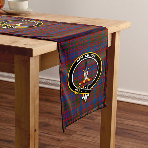 MacIntyre of Littleport Modern Clan Badge Tartan Table Runner