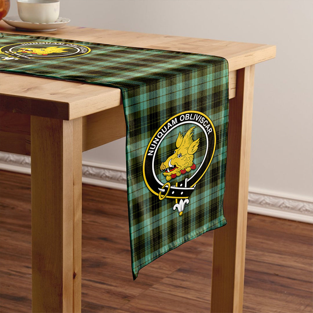 MacIver Ancient Clan Badge Tartan Table Runner