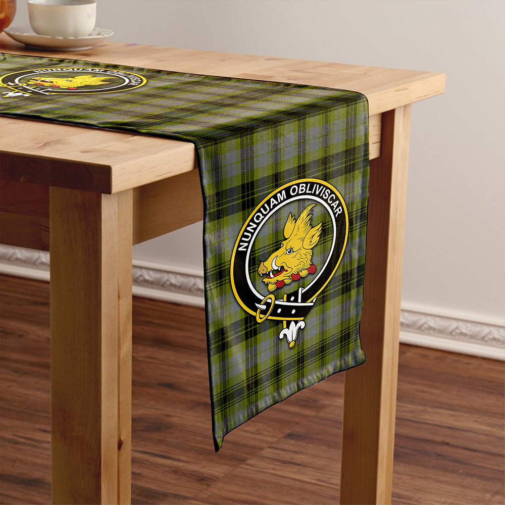 MacIver Modern Clan Badge Tartan Table Runner