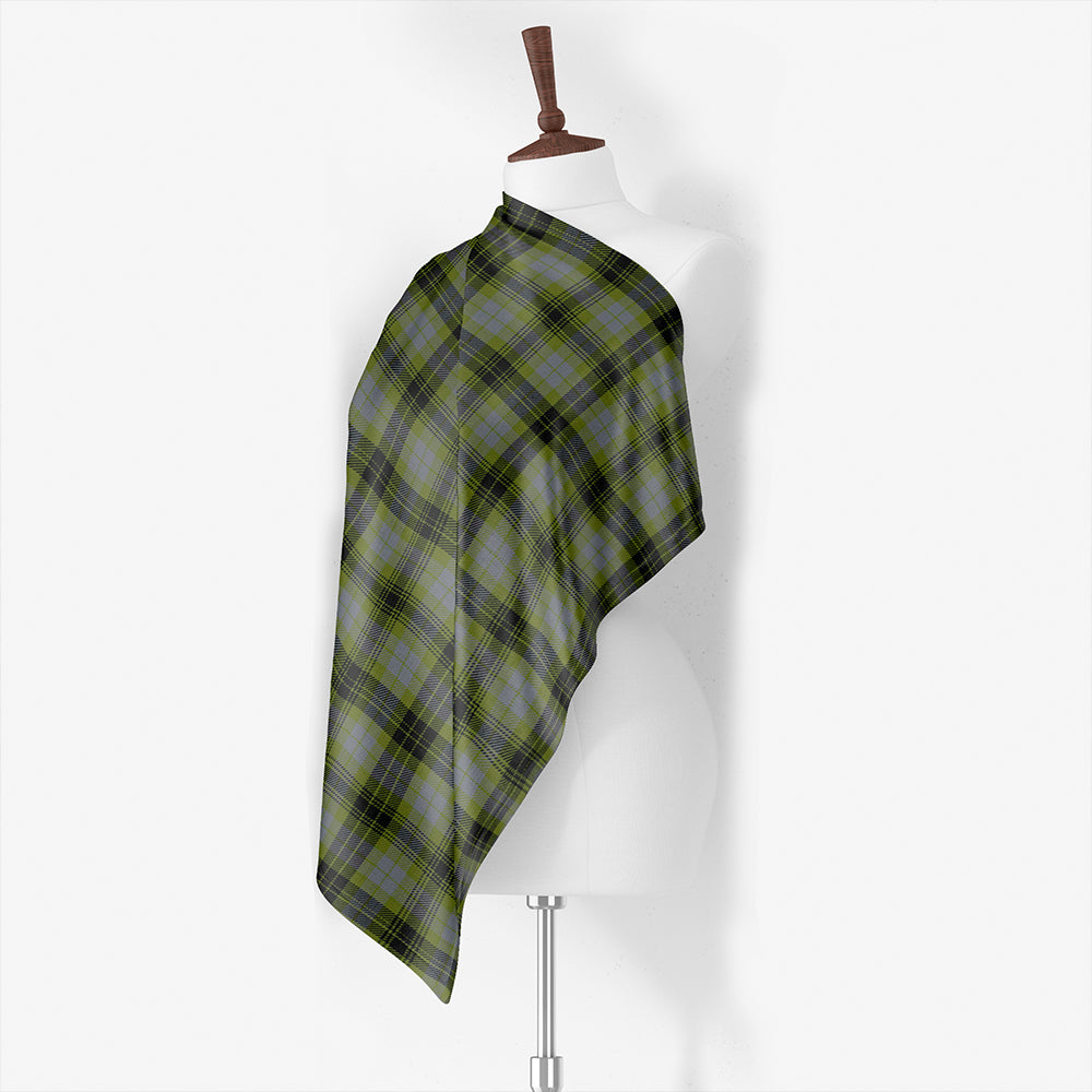 MacIver Modern Tartan Classic Silk Habotai Square Scarf