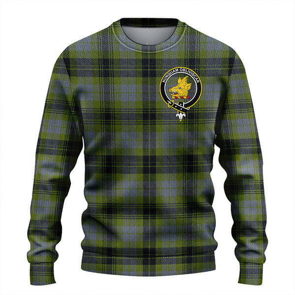 MacIver Modern Clan Badge Tartan Knitted Sweater