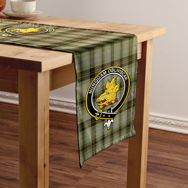 MacIver Weathered Clan Badge Tartan Table Runner