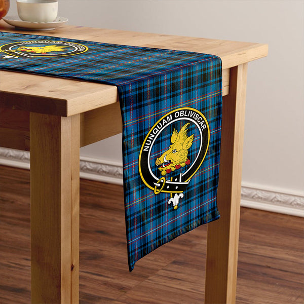 MacIver of Strome Ancient Clan Badge Tartan Table Runner