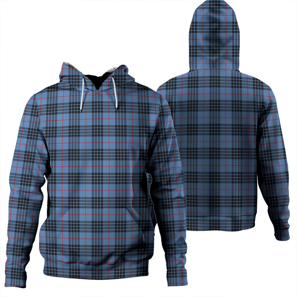 MacKay Blue Tartan Classic Hoodie