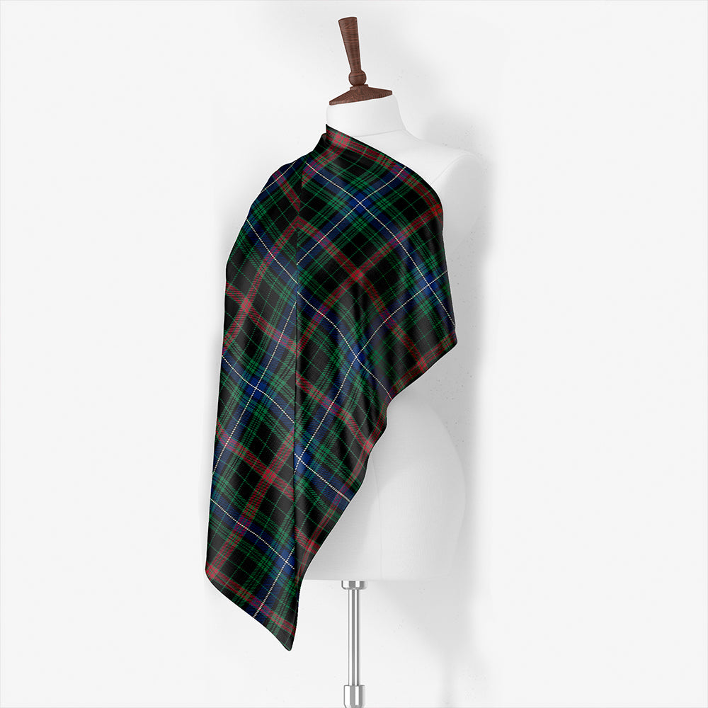 MacKean Hunting Modern Tartan Classic Silk Habotai Square Scarf