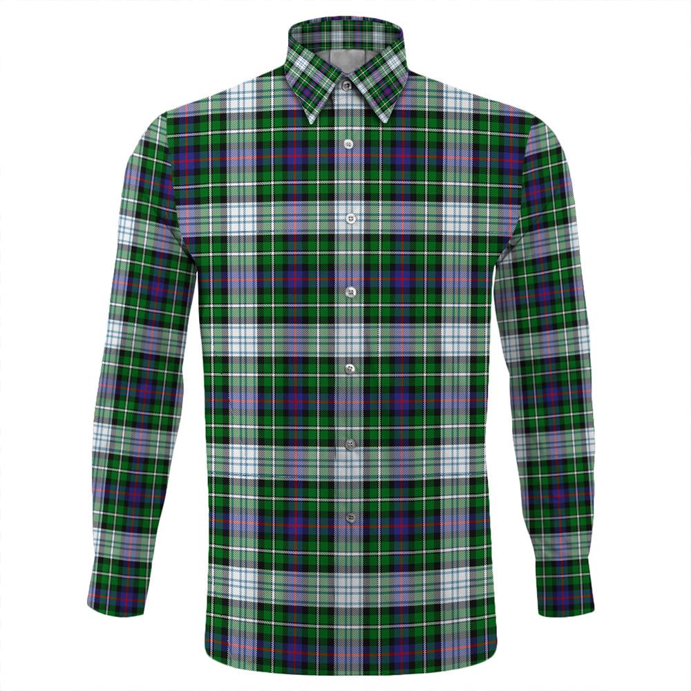 MacKenzie Dress Modern Tartan Classic Long Sleeve Button Shirt