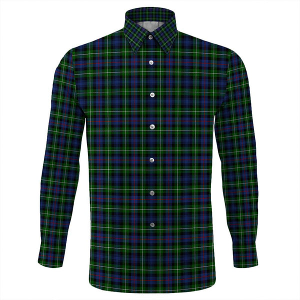 MacKenzie Modern Tartan Classic Long Sleeve Button Shirt