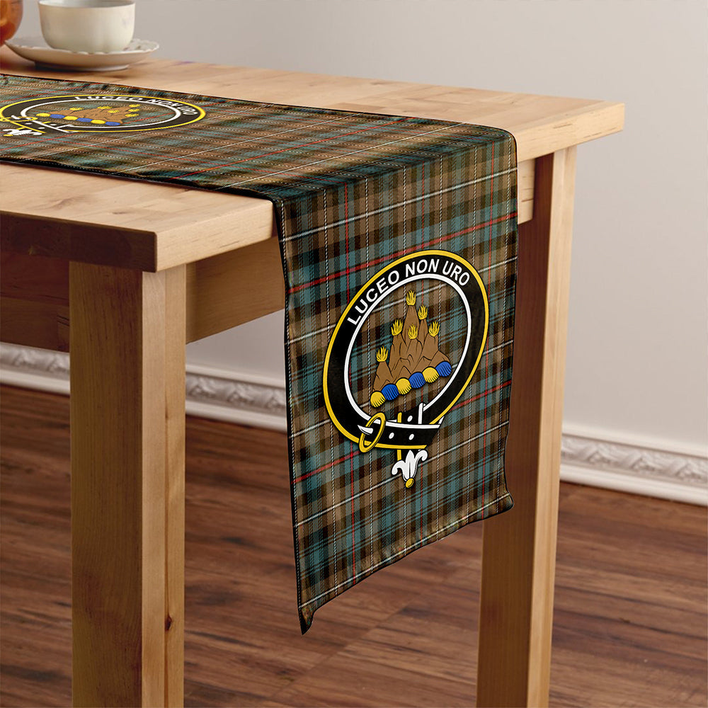 MacKenzie Weathered Clan Badge Tartan Table Runner