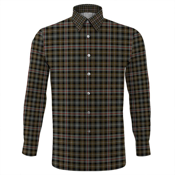 MacKenzie Weathered Tartan Classic Long Sleeve Button Shirt