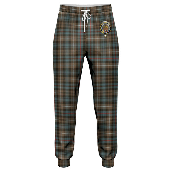 MacKenzie Weathered Clan Badge Tartan Jogger Pants