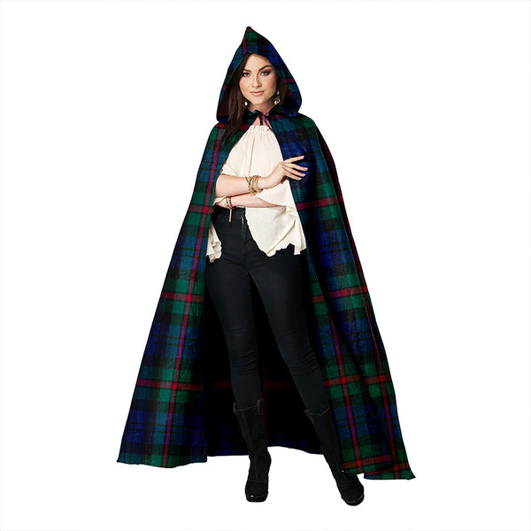 MacKinlay Modern Clan Badge Tartan Hooded Cloak