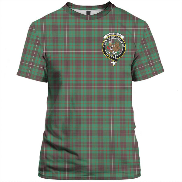 MacKinnon Hunting Ancient Tartan Classic Crest T-Shirt