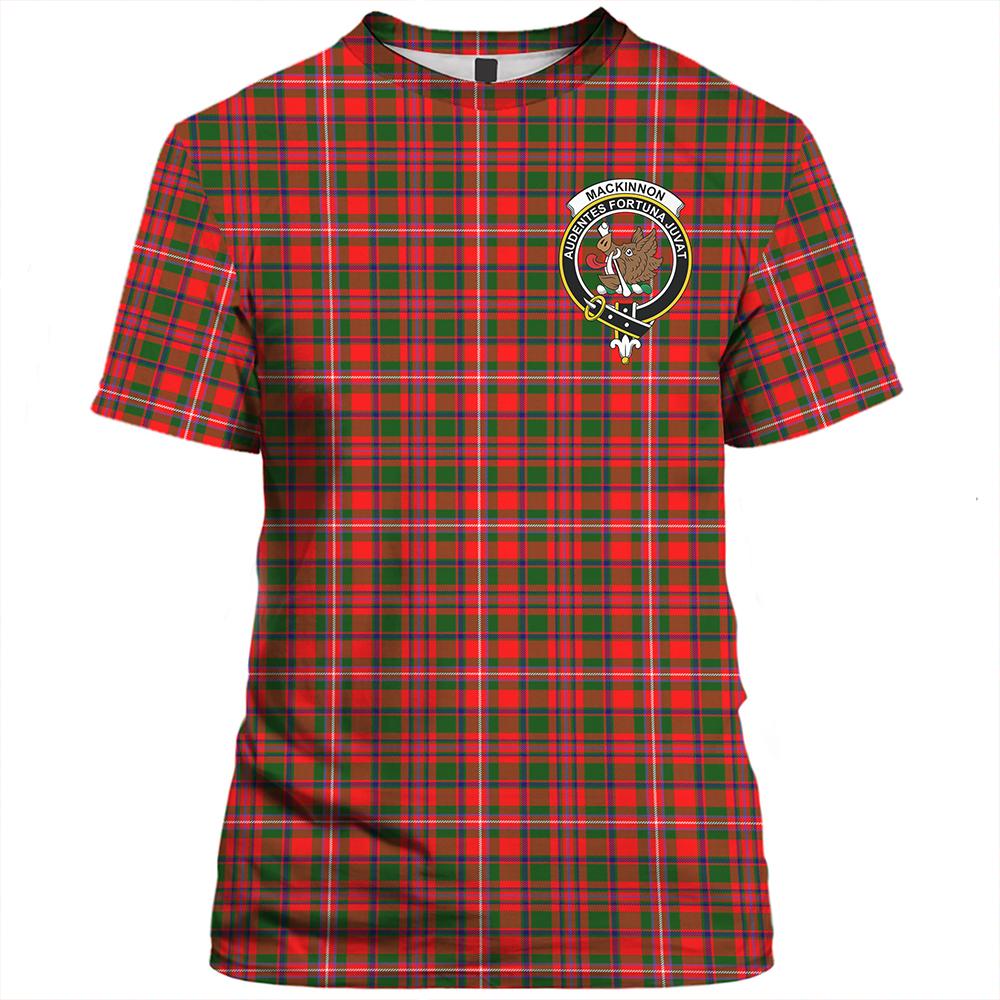 MacKinnon Modern Tartan Classic Crest T-Shirt