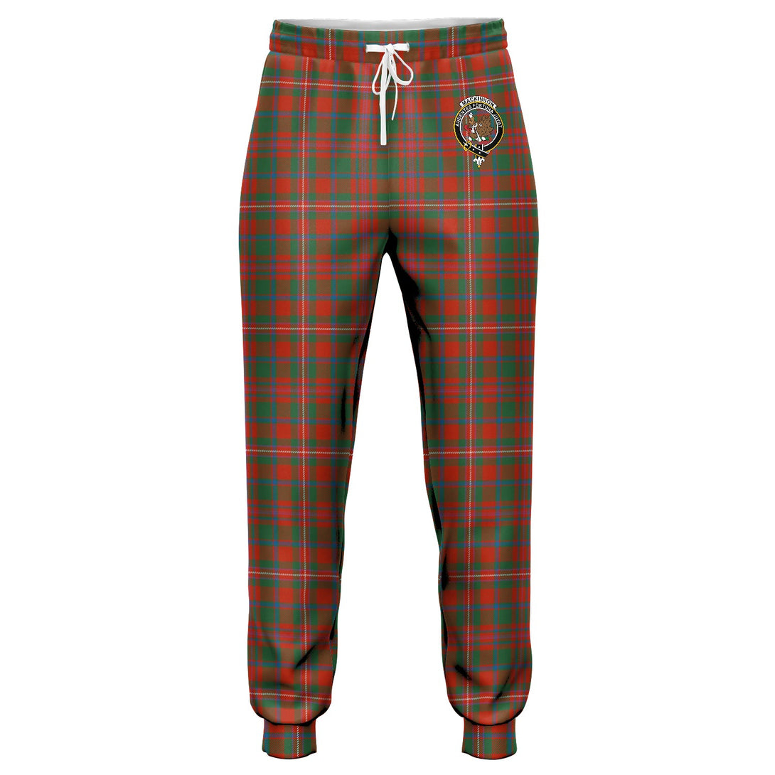 MacKinnon Ancient Clan Badge Tartan Jogger Pants