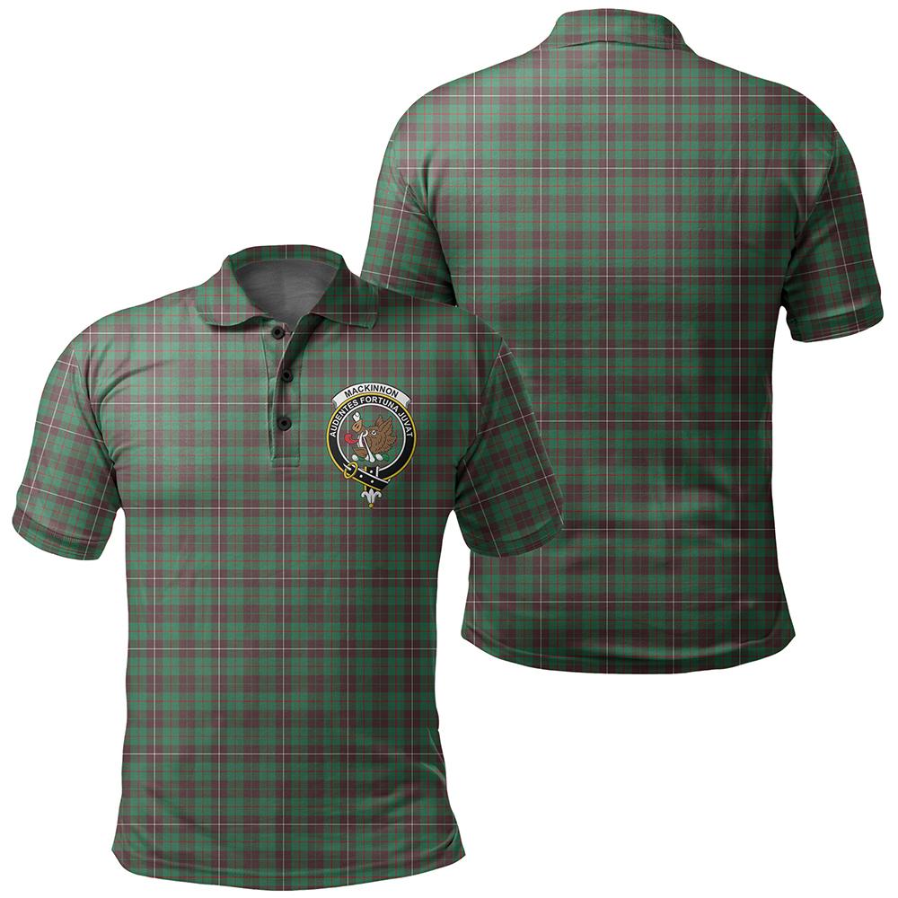 MacKinnon Hunting Ancient Tartan Classic Crest Polo Shirt