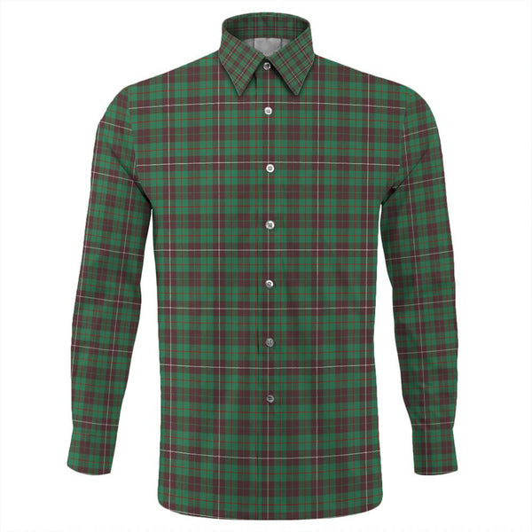 MacKinnon Hunting Ancient Tartan Classic Long Sleeve Button Shirt