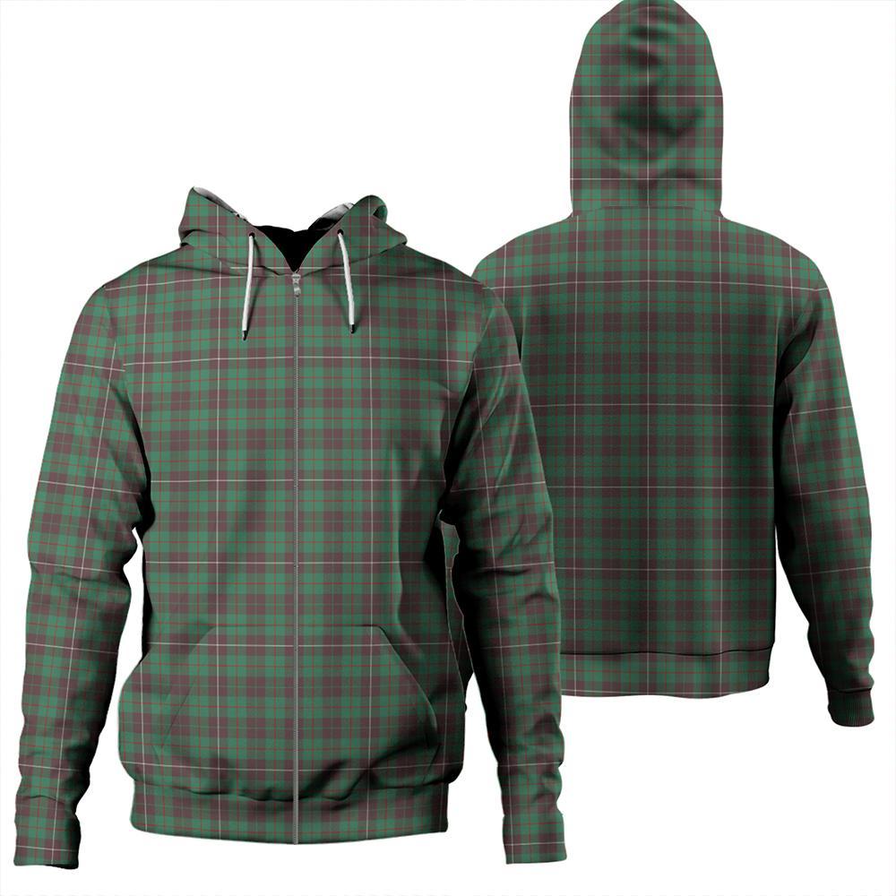 MacKinnon Hunting Ancient Tartan Classic Zipper Hoodie