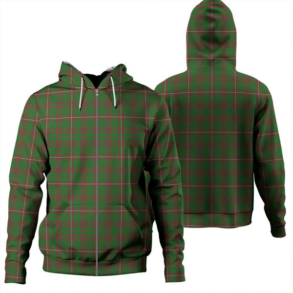 MacKinnon Hunting Modern Tartan Classic Zipper Hoodie