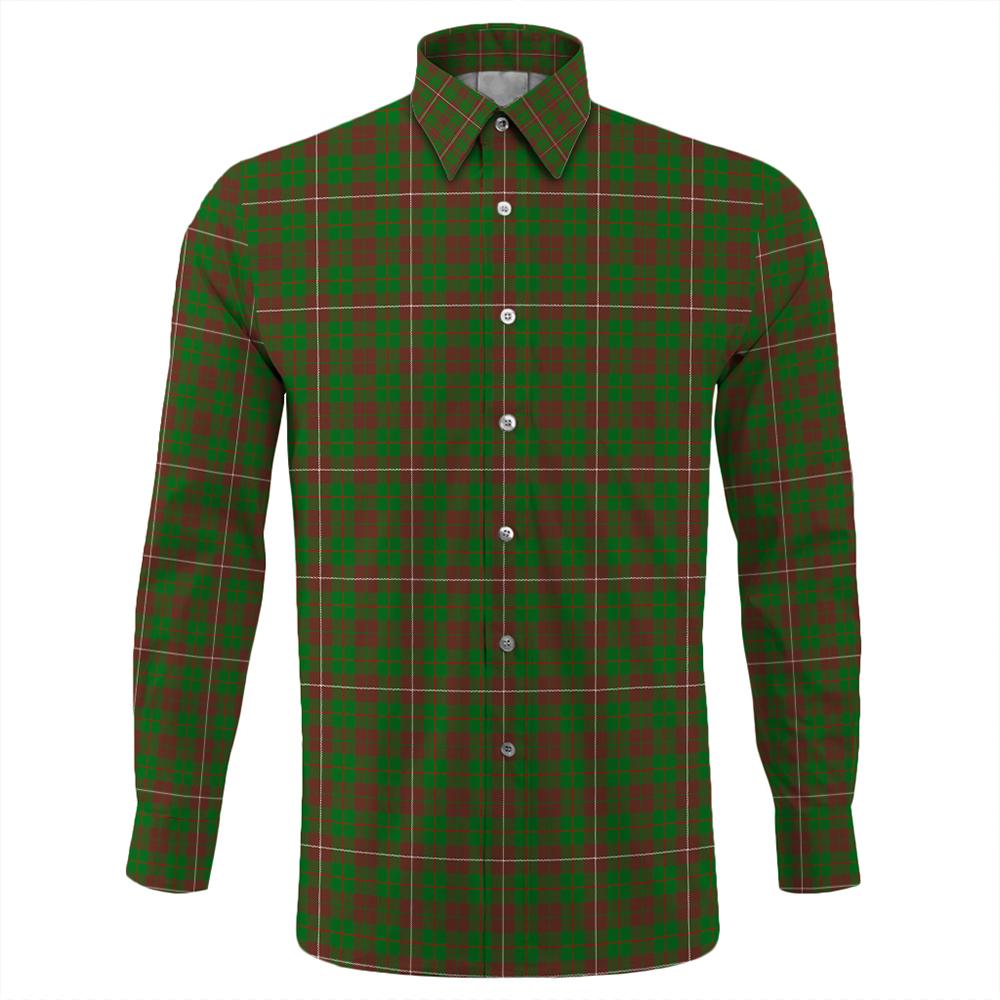 MacKinnon Hunting Modern Tartan Classic Long Sleeve Button Shirt