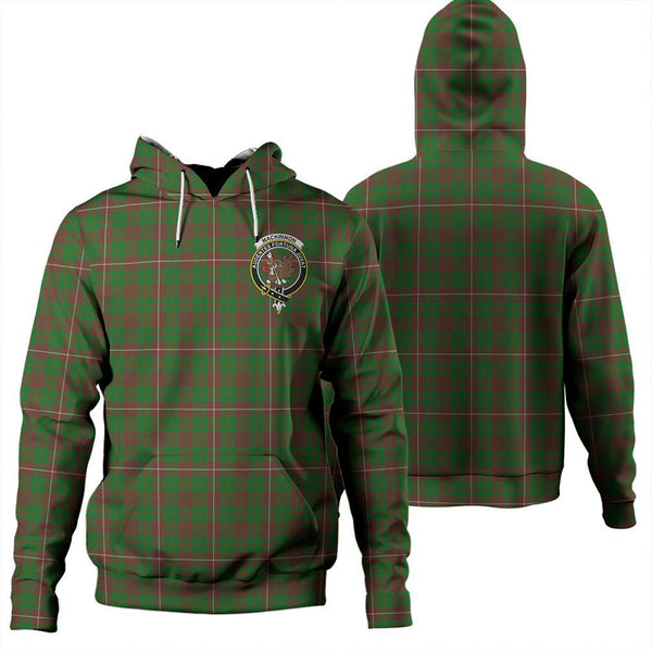 MacKinnon Hunting Modern Tartan Classic Crest Hoodie