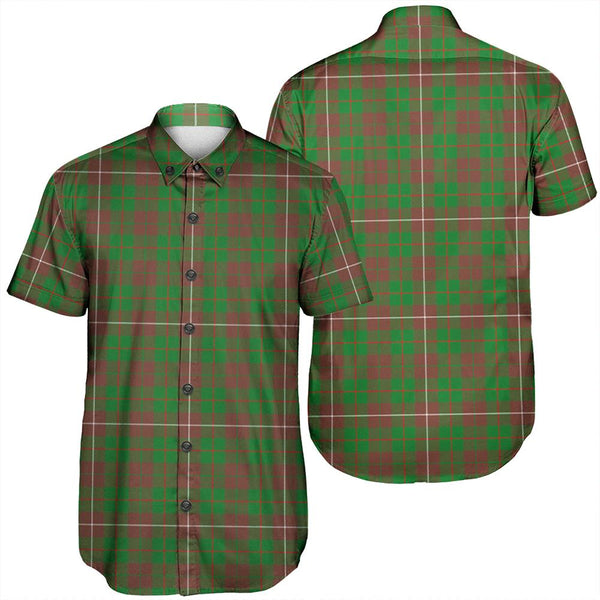 MacKinnon Hunting Modern Tartan Classic Short Sleeve Shirt