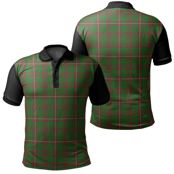 MacKinnon Hunting Modern Tartan Classic Polo Shirt Black Neck 1 Style