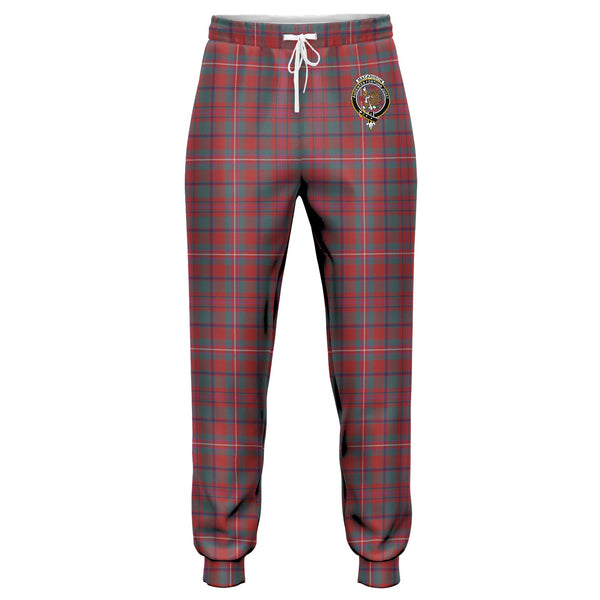 MacKinnon Weathered Clan Badge Tartan Jogger Pants