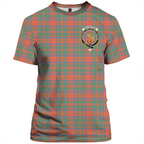 MacKintosh Ancient Tartan Classic Crest T-Shirt