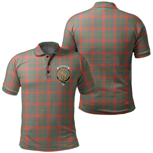 MacKintosh Ancient Tartan Classic Crest Polo Shirt