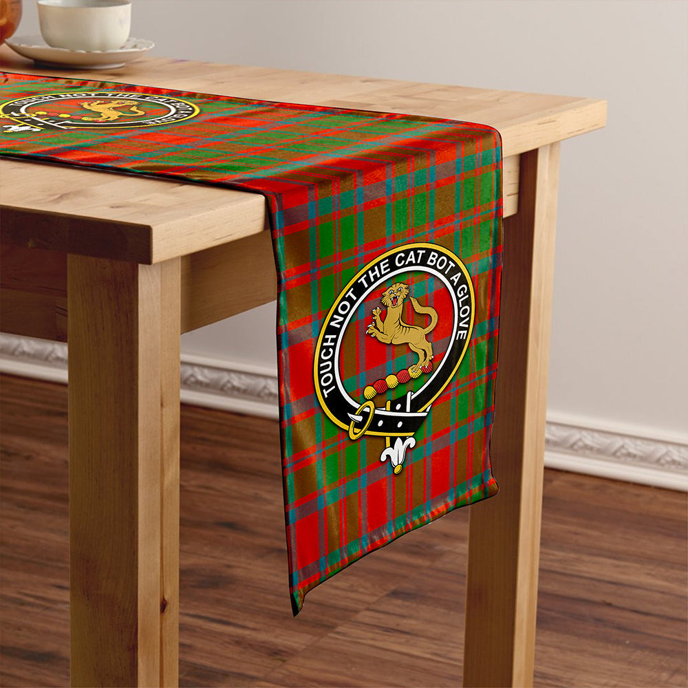 MacKintosh Ancient Clan Badge Tartan Table Runner