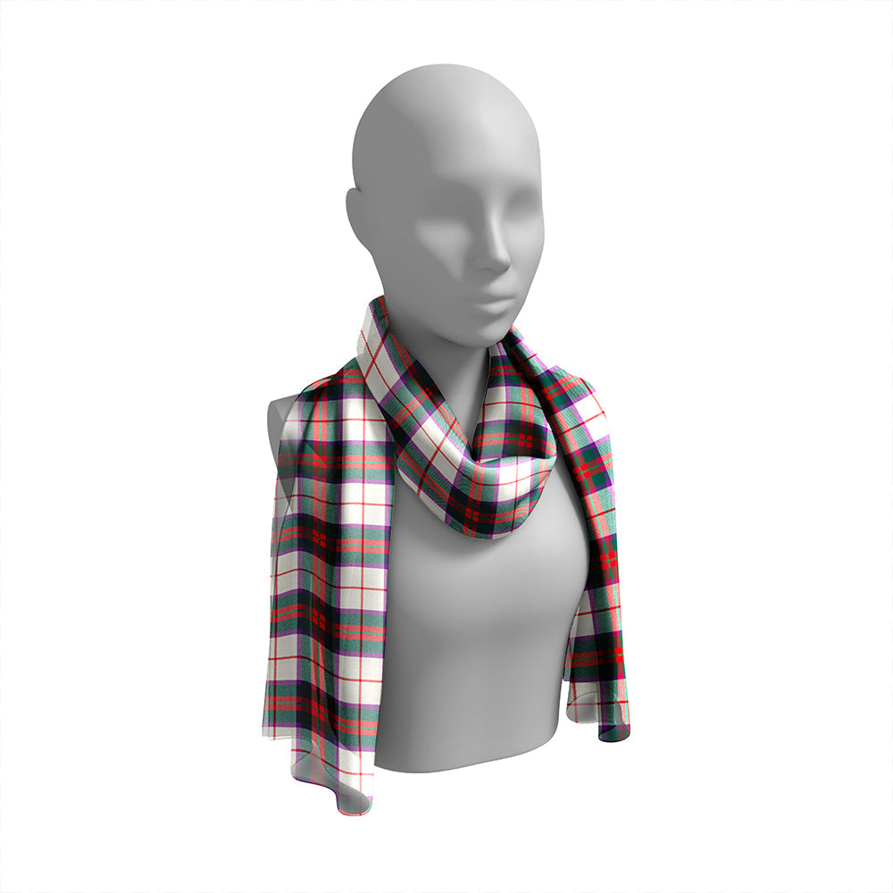 MacKintosh Dress #2 Modern Tartan Classic Silk Habotai Long Scarf